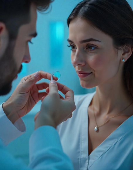 Необходим подбор контактных линз?